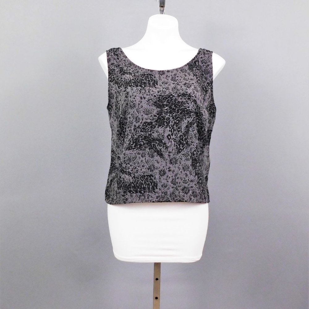 Sag Harbor Women Shirt Gray Black 12‎